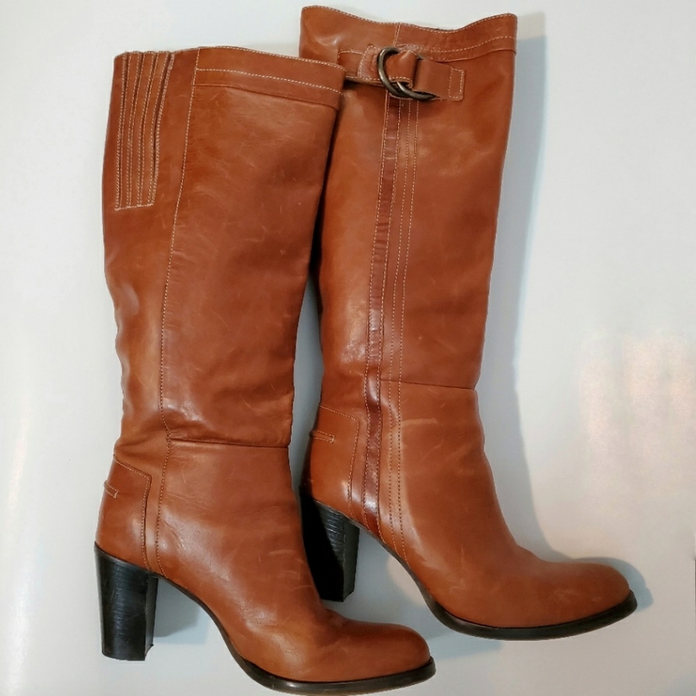 Migliorini caramel boots size 71/2